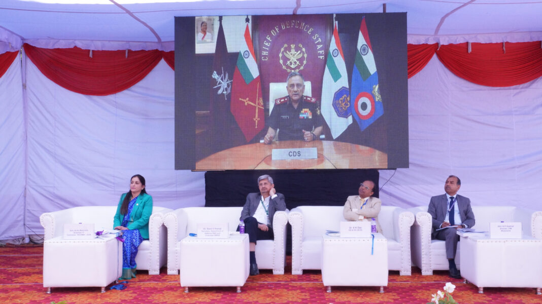 Chief of Defence Staff exhorts defence industry, R&D organisations & the Services to embrace fusion & synergy to make India ‘Sashakt, Surakshit & Viksit’ Chief of Defence Staff exhorts defence industry, R&D organisations & the Services to embrace fusion & synergy to make India ‘Sashakt, Surakshit & Viksit’