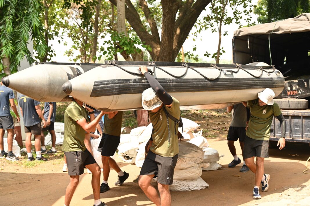 INDIAN NAVY’S PREPARATORY ACTIVITIES FOR HADR OPS – CYCLONE DANA INDIAN NAVY’S PREPARATORY ACTIVITIES FOR HADR OPS – CYCLONE DANA
