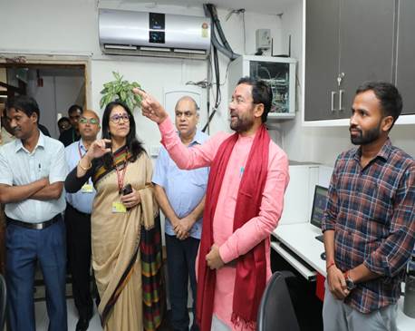 Commencement of Implementation Phase of Special Campaign 4.0: Union Minister G Kishan Reddy Visits Office Premises of Coal Ministry Commencement of Implementation Phase of Special Campaign 4.0: Union Minister G Kishan Reddy Visits Office Premises of Coal Ministry