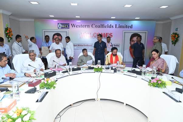 Union Minister of Coal and Mines Shri G. Kishan Reddy Visits Western Coalfields Limited to Review WCL Performance Union Minister of Coal and Mines Shri G. Kishan Reddy Visits Western Coalfields Limited to Review WCL Performance