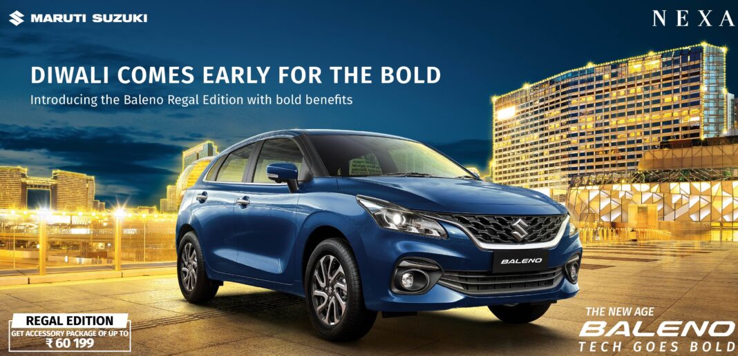 Maruti Suzuki Introduces Baleno Regal Edition: Indulgent Comfort, Distinct Styling Maruti Suzuki Introduces Baleno Regal Edition: Indulgent Comfort, Distinct Styling