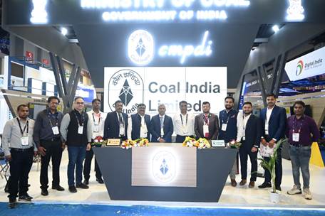 Ministry of Coal 5G Technology Demonstration at India Mobile Congress 2024 by CMPDI Ministry of Coal 5G Technology Demonstration at India Mobile Congress 2024 by CMPDI