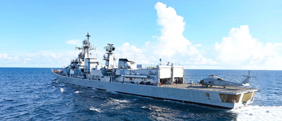 SEA PHASE OF MALABAR 2024 BEGINS OFF VISAKHAPATNAM SEA PHASE OF MALABAR 2024 BEGINS OFF VISAKHAPATNAM