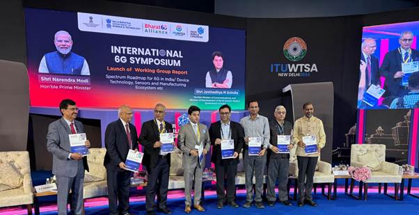 Union Minister Sh Jyotiraditya M Scindia Inaugurates International 6G Symposium Union Minister Sh Jyotiraditya M Scindia Inaugurates International 6G Symposium