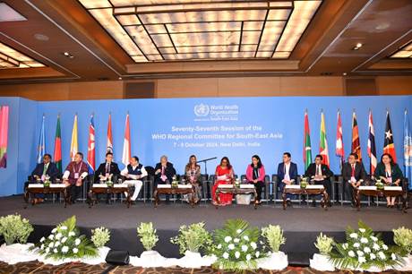 Union Health Minister Shri Jagat Prakash Nadda addresses 77th Session of Regional Committee of WHO Southeast Asia RegionUnion Health Minister Shri Jagat Prakash Nadda addresses 77th Session of Regional Committee of WHO Southeast Asia Region Union Health Minister Shri Jagat Prakash Nadda addresses 77th Session of Regional Committee of WHO Southeast Asia RegionUnion Health Minister Shri Jagat Prakash Nadda addresses 77th Session of Regional Committee of WHO Southeast Asia Region