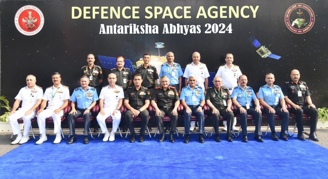 First Ever Space Exercise ‘Antariksha Abhyas – 2024’ hosted by Defence Space Agency begins in New Delhi First Ever Space Exercise ‘Antariksha Abhyas – 2024’ hosted by Defence Space Agency begins in New Delhi