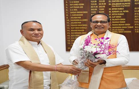 Sikkim Agriculture Minister Shri Puran Kumar Gurung calls on Union Agriculture and Farmers’ Welfare and Rural Development Minister Shri Shivraj Singh Chouhan in New Delhi Sikkim Agriculture Minister Shri Puran Kumar Gurung calls on Union Agriculture and Farmers’ Welfare and Rural Development Minister Shri Shivraj Singh Chouhan in New Delhi