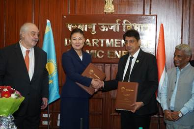 Indian Rare Earths Limited, (IREL) and Ust-Kamenogorsk Titanium and Magnesium Plant JSC, (UKTMP JSC) Kazakhstan Signed an Agreement to Establish Indo-Kazakh Joint Venture Company (JVC): IREUK Titanium Limited for production of Ti Slag in India Indian Rare Earths Limited, (IREL) and Ust-Kamenogorsk Titanium and Magnesium Plant JSC, (UKTMP JSC) Kazakhstan Signed an Agreement to Establish Indo-Kazakh Joint Venture Company (JVC): IREUK Titanium Limited for production of Ti Slag in India