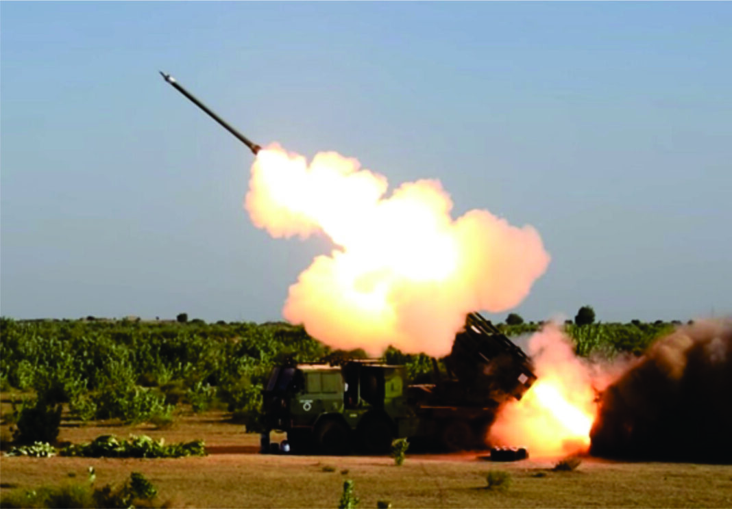 DRDO successfully completes Flight Tests of Guided Pinaka Weapon System DRDO successfully completes Flight Tests of Guided Pinaka Weapon System