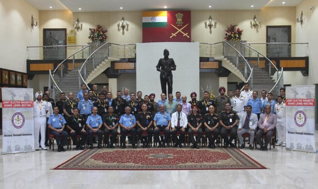 Headquarters Integrated Defence Staff conducts annual Joint Electromagnetic Board Meeting 2024 Headquarters Integrated Defence Staff conducts annual Joint Electromagnetic Board Meeting 2024