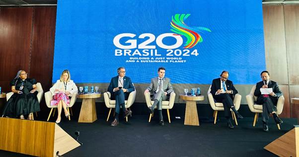 High-level Indian Delegation Participated in G-20 DRRWG Ministerial Meeting in Belem, Brazil High-level Indian Delegation Participated in G-20 DRRWG Ministerial Meeting in Belem, Brazil