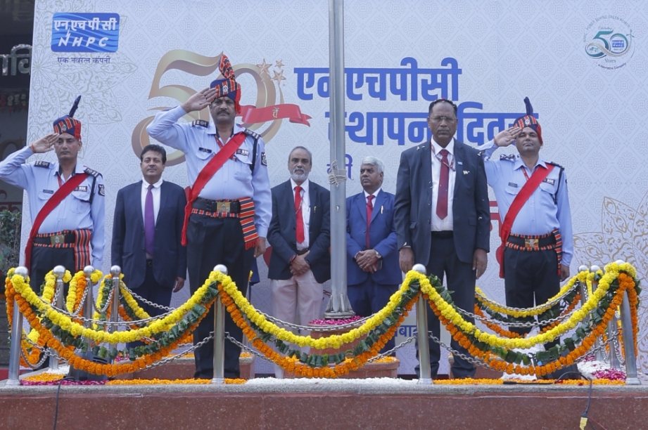 NHPC celebrates 50th Raising Day. NHPC celebrates 50th Raising Day.