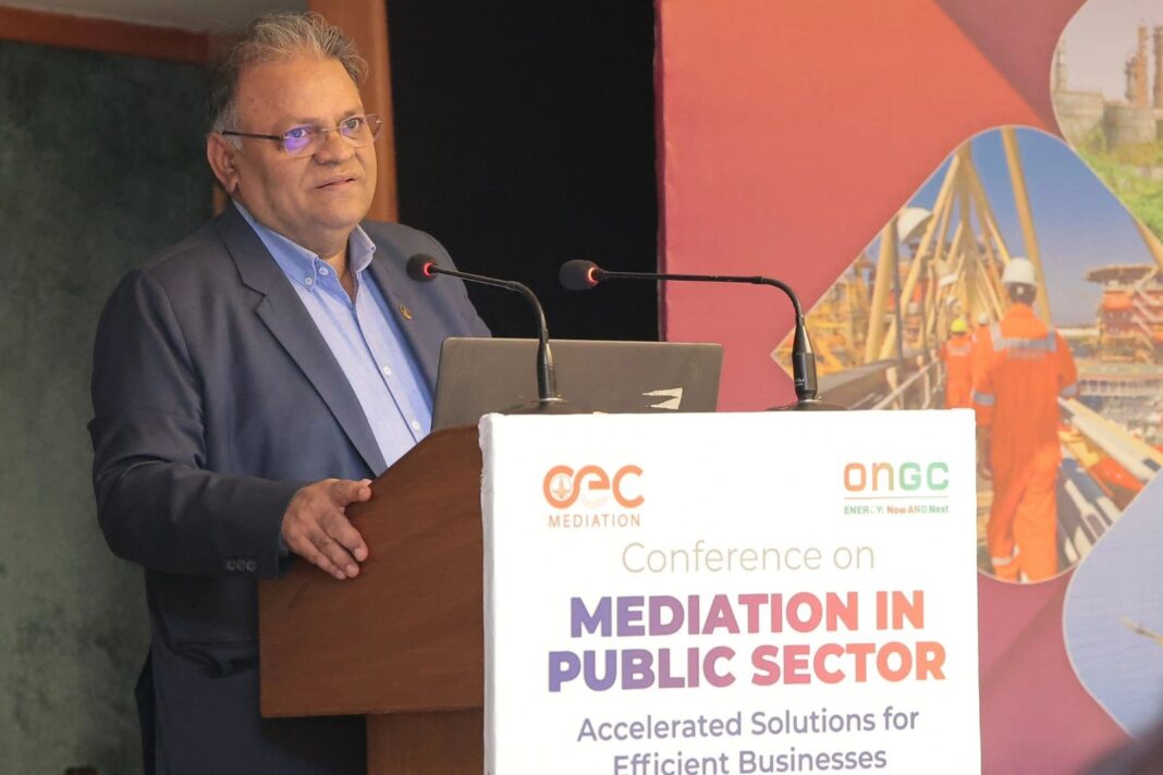 ONGC Champions Mediation for Effective Dispute Resolution at Public Sector Conference ONGC Champions Mediation for Effective Dispute Resolution at Public Sector Conference