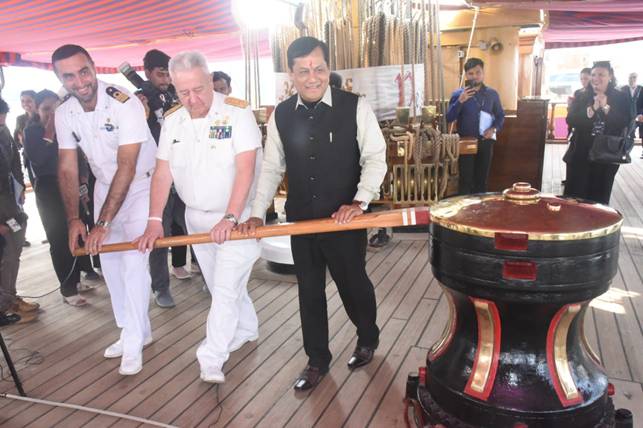 Union Minister of Ports Shipping and waterways Shri Sarbananda Sonowal meets Italian Minister, Vows Stronger Maritime Cooperation Union Minister of Ports Shipping and waterways Shri Sarbananda Sonowal meets Italian Minister, Vows Stronger Maritime Cooperation