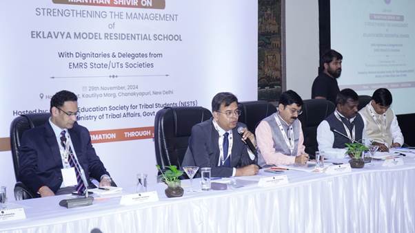 National Education Society for Tribal Students organizes Manthan Shivir to strengthen management of Eklavya Model Residential Schools National Education Society for Tribal Students organizes Manthan Shivir to strengthen management of Eklavya Model Residential Schools