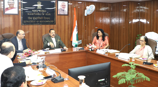 Union Minister Dr Jitendra Singh Chairs the 2nd Annual General Meeting of Biotechnology Research and Innovation Council (BRIC) Society Union Minister Dr Jitendra Singh Chairs the 2nd Annual General Meeting of Biotechnology Research and Innovation Council (BRIC) Society