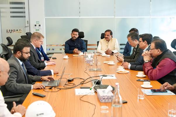Union Aviation Minister Ram Mohan Naidu oversees first Validation flight landing at Jewar Airport Union Aviation Minister Ram Mohan Naidu oversees first Validation flight landing at Jewar Airport
