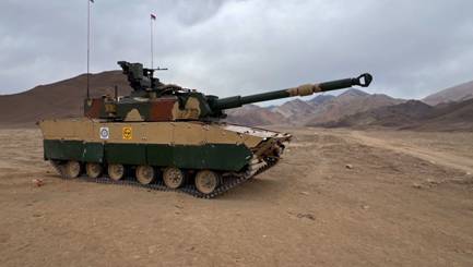 Indian Light Tank achieves major milestone by firing a number of rounds accurately at High Altitude Indian Light Tank achieves major milestone by firing a number of rounds accurately at High Altitude