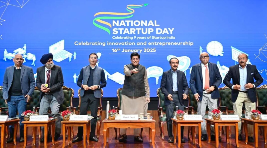 Shri Piyush Goyal launches PRABHAAV Factbook, Bharat Startup Challenge on 9th Foundation Day of Startup India Shri Piyush Goyal launches PRABHAAV Factbook, Bharat Startup Challenge on 9th Foundation Day of Startup India