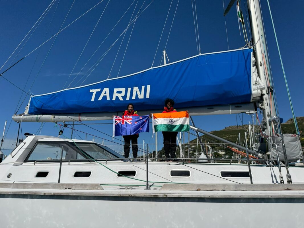 NAVIKA SAGAR PARIKRAMA II – INSV TARINI DEPARTS FROM LYTTELTON NAVIKA SAGAR PARIKRAMA II – INSV TARINI DEPARTS FROM LYTTELTON