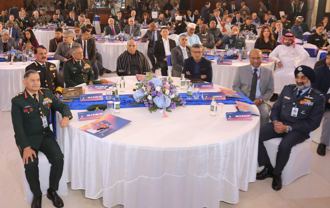 Raksha Mantri Shri Rajnath Singh to chair Ambassadors’ Round-Table in New Delhi in the run up to Aero India 2025 Raksha Mantri Shri Rajnath Singh to chair Ambassadors’ Round-Table in New Delhi in the run up to Aero India 2025