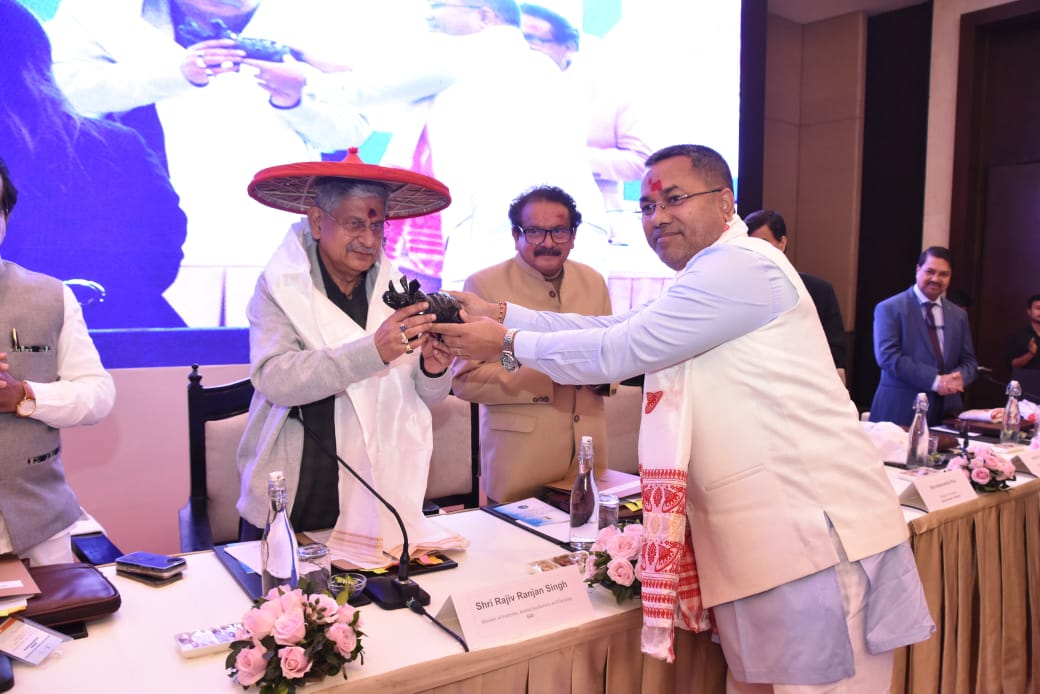 Northeast Region Meet 2025: Boosting Fisheries Development in GuwahatiUnion Minister Rajiv Ranjan Singh Launches Organic Fisheries Cluster in Sikkim and Projects Worth ₹50 Crore Northeast Region Meet 2025: Boosting Fisheries Development in GuwahatiUnion Minister Rajiv Ranjan Singh Launches Organic Fisheries Cluster in Sikkim and Projects Worth ₹50 Crore