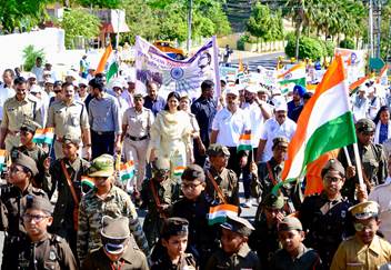 Shree Vijyapuram (Port Blair) Resonates with Patriotism as Union Minister Smt. Raksha Nikhil Khadse Leads ‘JAI HIND’ Padyatra Shree Vijyapuram (Port Blair) Resonates with Patriotism as Union Minister Smt. Raksha Nikhil Khadse Leads ‘JAI HIND’ Padyatra