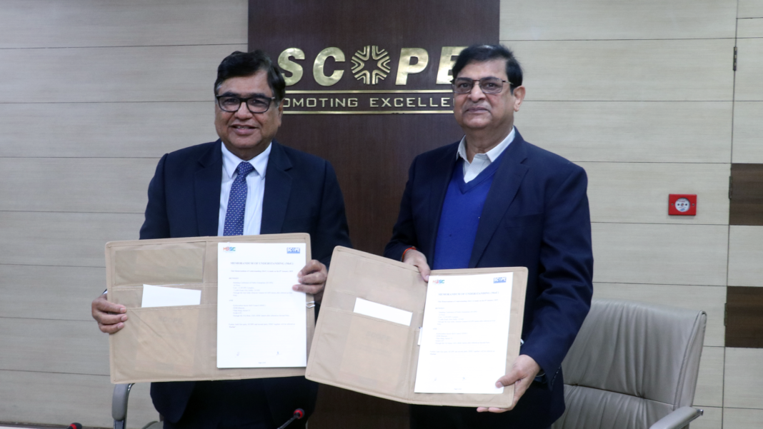 SCOPE and HSSC Forge Strategic MoU to Enhance Skill Development in India’s Hydrocarbon Sector SCOPE and HSSC Forge Strategic MoU to Enhance Skill Development in India’s Hydrocarbon Sector