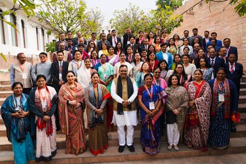 Empowering Women, Nurturing Children: Union Minister Smt. Annpurna Devi inaugurates Chintan Shivir hosted by Ministry of Women of Women and Child Development in Udaipur, Rajasthan Empowering Women, Nurturing Children: Union Minister Smt. Annpurna Devi inaugurates Chintan Shivir hosted by Ministry of Women of Women and Child Development in Udaipur, Rajasthan