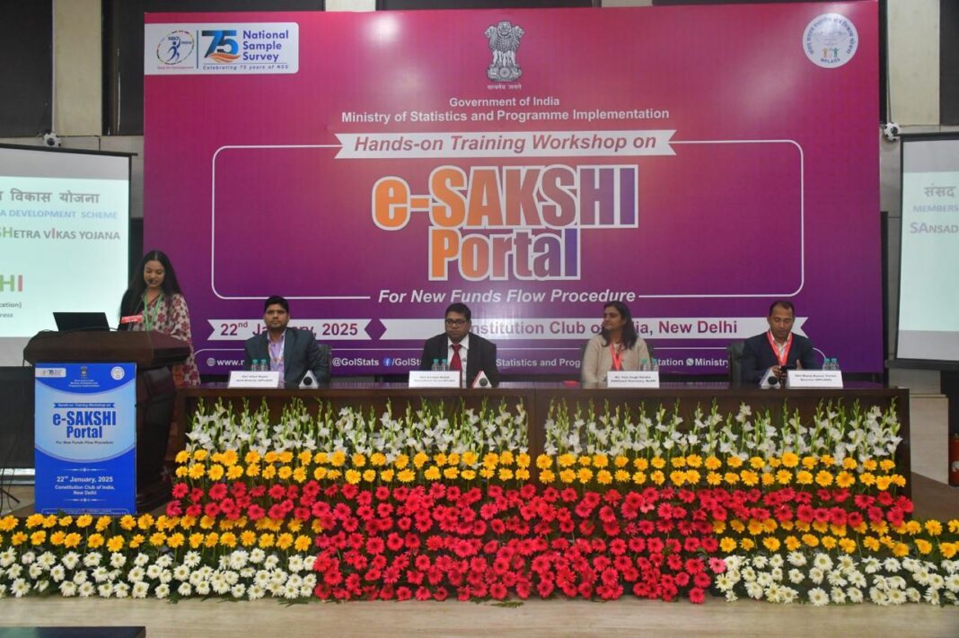 Hands-on Training Workshop on e-SAKSHI Portal for New Fund Flow procedure under MPLAD Scheme Hands-on Training Workshop on e-SAKSHI Portal for New Fund Flow procedure under MPLAD Scheme