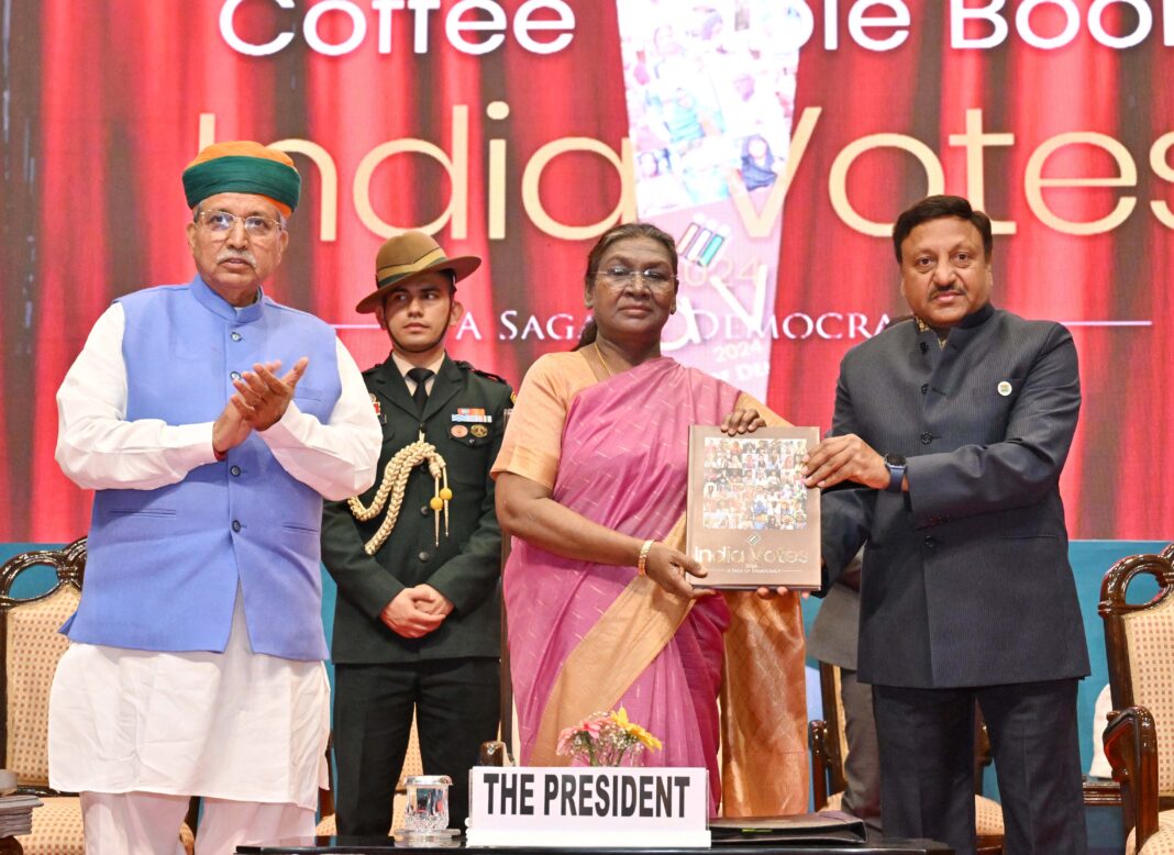 PRESIDENT OF INDIA GRACES THE 15TH NATIONAL VOTERS’ DAY CELEBRATIONS PRESIDENT OF INDIA GRACES THE 15TH NATIONAL VOTERS’ DAY CELEBRATIONS