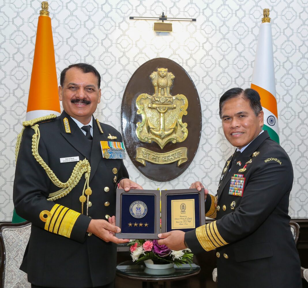 STRENGTHENING MARITIME TIES – INDIAN NAVY HOSTS INDONESIAN NAVY DELEGATION STRENGTHENING MARITIME TIES – INDIAN NAVY HOSTS INDONESIAN NAVY DELEGATION