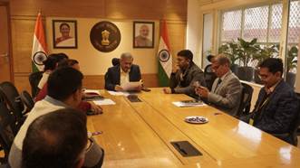 Shri Vineet Joshi assumes charge as Secretary, Department of Higher Education, Ministry of Education Shri Vineet Joshi assumes charge as Secretary, Department of Higher Education, Ministry of Education