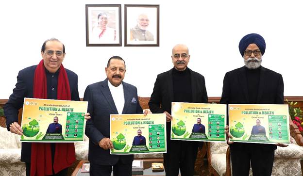 Union Minister Dr. Jitendra Singh releases Association of Physicians of India (API) Monograph on Pollution and Health Union Minister Dr. Jitendra Singh releases Association of Physicians of India (API) Monograph on Pollution and Health