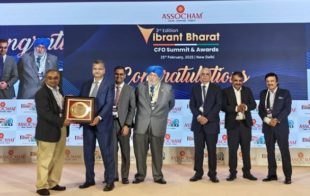 Shri. Anupam Aggarwal Director (Finance), ONGC Videsh Limited was awarded the Best CFO Gold Award in the Assocham Wibrant Bharat CFO Summit 2025 Shri. Anupam Aggarwal Director (Finance), ONGC Videsh Limited was awarded the Best CFO Gold Award in the Assocham Wibrant Bharat CFO Summit 2025