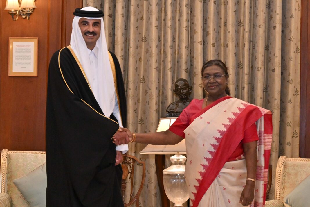 President of India Hosts Amir of Qatar: A Call for Stronger Bilateral Cooperation President of India Hosts Amir of Qatar: A Call for Stronger Bilateral Cooperation