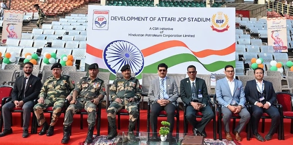 CSR initiative of Hindustan Petroleum Corporation Limited. (HPCL), on Attari-Wagah border CSR initiative of Hindustan Petroleum Corporation Limited. (HPCL), on Attari-Wagah border