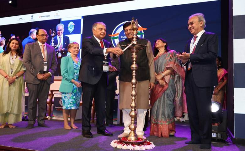 Union Commerce and Industry Minister Shri Piyush Goyal inaugurated ‘Bharat Calling Conference 2025’ organized by IMC Chamber of Commerce and Industry Union Commerce and Industry Minister Shri Piyush Goyal inaugurated ‘Bharat Calling Conference 2025’ organized by IMC Chamber of Commerce and Industry