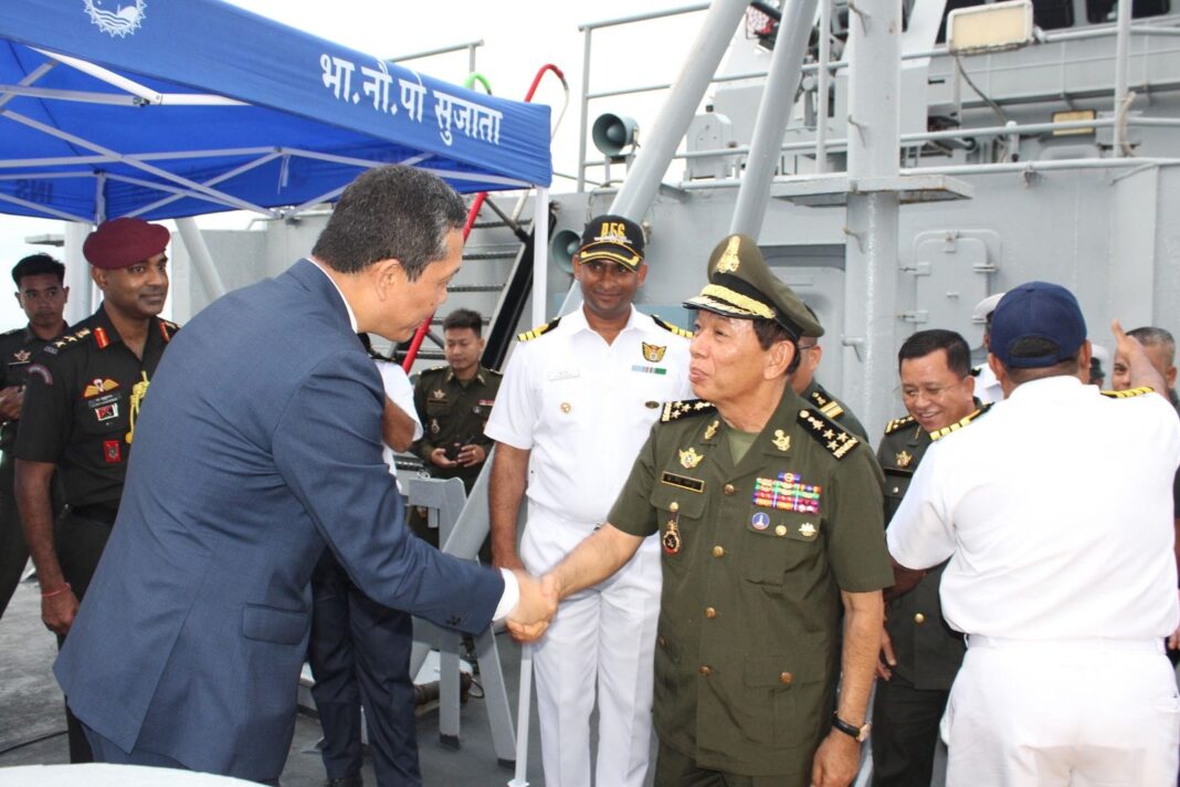 Indian Navy’s First Training Squadron Concludes Visit to Sihanoukville, Cambodia Indian Navy’s First Training Squadron Concludes Visit to Sihanoukville, Cambodia