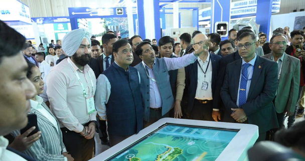 Hon’ble Chief Minister of Assam Dr. Himant Biswa Sarma visited OIL and NRL Pavilion in Advantage Assam 2.0 Hon’ble Chief Minister of Assam Dr. Himant Biswa Sarma visited OIL and NRL Pavilion in Advantage Assam 2.0
