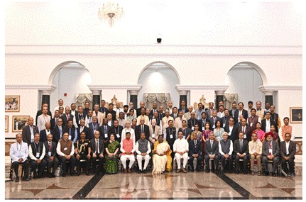 President Murmu inaugurated the visitor conference 2024-25, presented Visitor Award President Murmu inaugurated the visitor conference 2024-25, presented Visitor Award