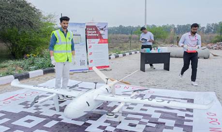 ICMR introduced drone -based cornea transport, steps towards bringing revolution in eye medicine ICMR introduced drone -based cornea transport, steps towards bringing revolution in eye medicine