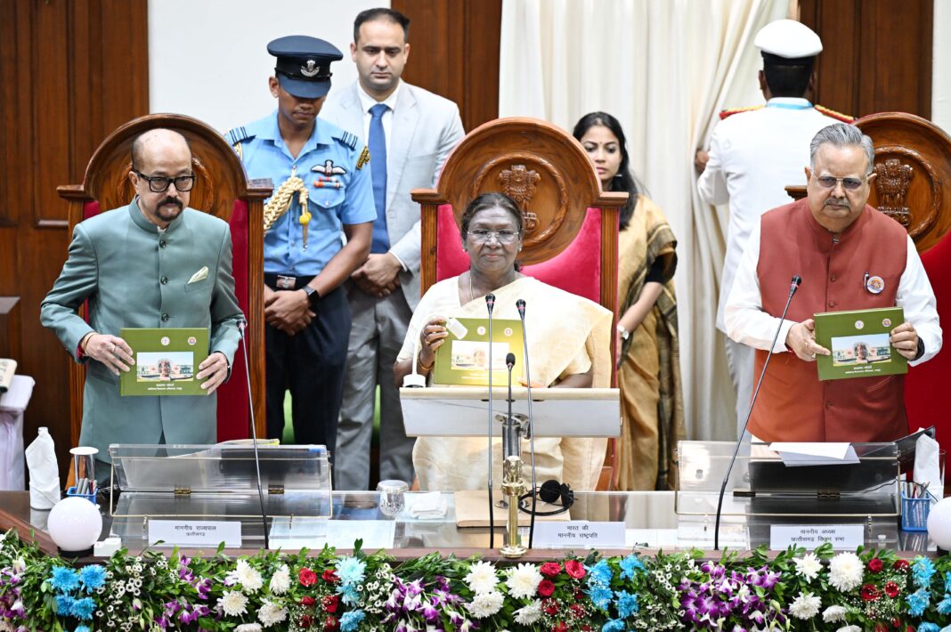 President of India attended the silver jubilee celebrations of the Chhattisgarh Legislative Assembly. President of India attended the silver jubilee celebrations of the Chhattisgarh Legislative Assembly.