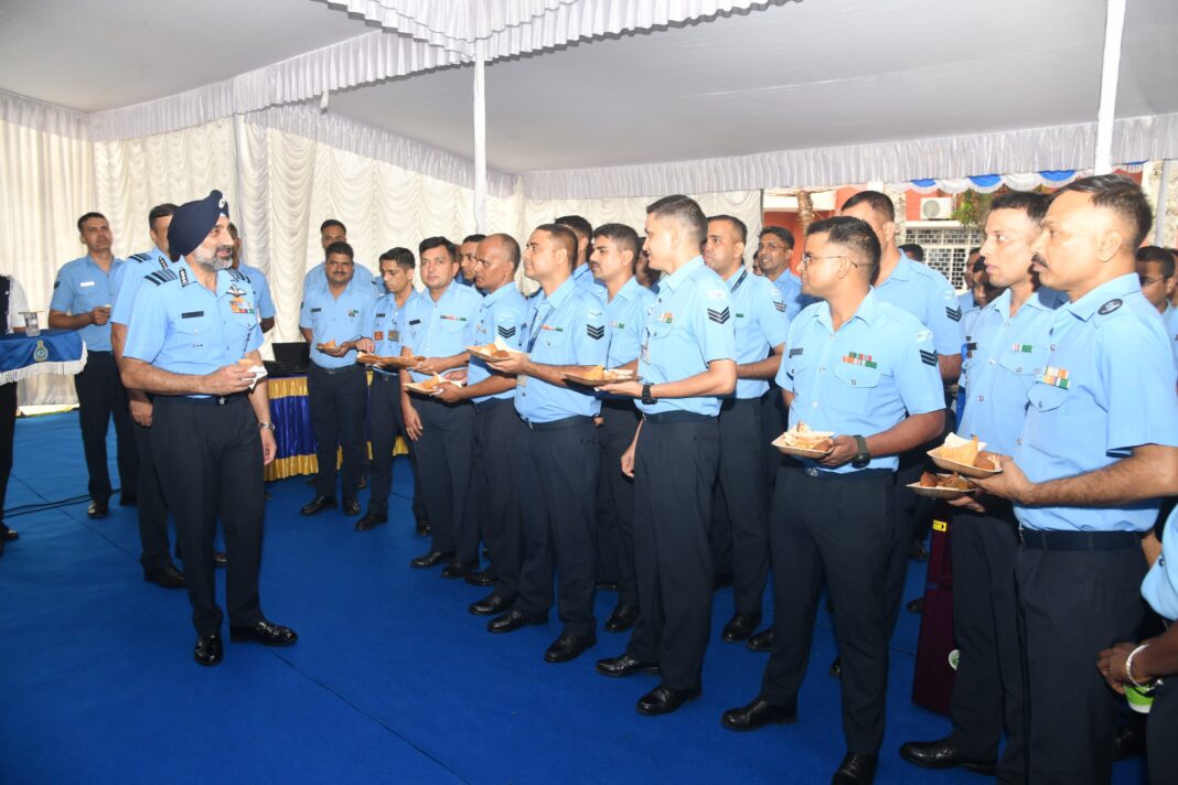 VISIT OF AIR CHIEF MARSHAL AP SINGH, CHIEF OF AIR STAFF TO HQ SAC FOR SOUTHERN AIR COMMAND COMMANDERS’ CONFERENCE – 12 MAR 25 VISIT OF AIR CHIEF MARSHAL AP SINGH, CHIEF OF AIR STAFF TO HQ SAC FOR SOUTHERN AIR COMMAND COMMANDERS’ CONFERENCE – 12 MAR 25