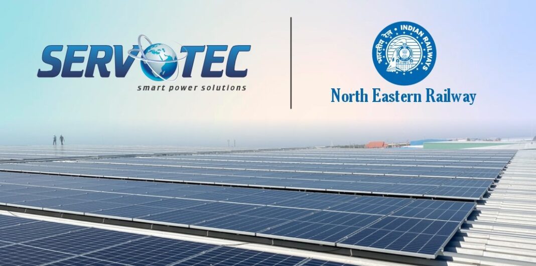 Servotech Renewable bags order of Solar Rooftop from North Eastern Railway Servotech Renewable bags order of Solar Rooftop from North Eastern Railway