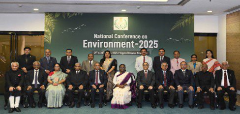 President Draupadi Murmu inaugurated the national conference on ‘Environment – 2025’ President Draupadi Murmu inaugurated the national conference on ‘Environment – 2025’