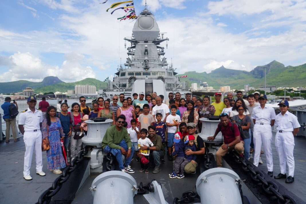 INS IMPHAL COMPLETES VISIT TO PORT LOUIS FOR NATIONAL DAY CELEBRATIONS INS IMPHAL COMPLETES VISIT TO PORT LOUIS FOR NATIONAL DAY CELEBRATIONS