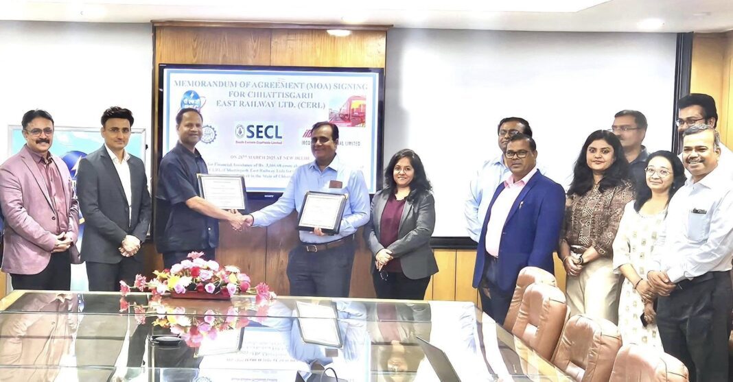PFC approved a term loan of ₹ 3,516.68 crore to Chhattisgarh East Railway Limited (CERL), for East Rail Corridor Project PFC approved a term loan of ₹ 3,516.68 crore to Chhattisgarh East Railway Limited (CERL), for East Rail Corridor Project