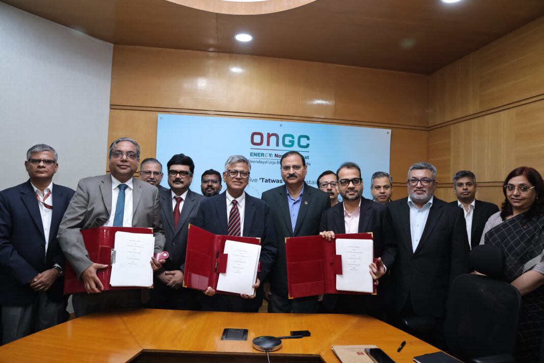 ONGC, BP Exploration (Alpha) Ltd, and Reliance Industries Ltd Sign Joint Operating Agreement for Offshore Block in Saurashtra Basin ONGC, BP Exploration (Alpha) Ltd, and Reliance Industries Ltd Sign Joint Operating Agreement for Offshore Block in Saurashtra Basin