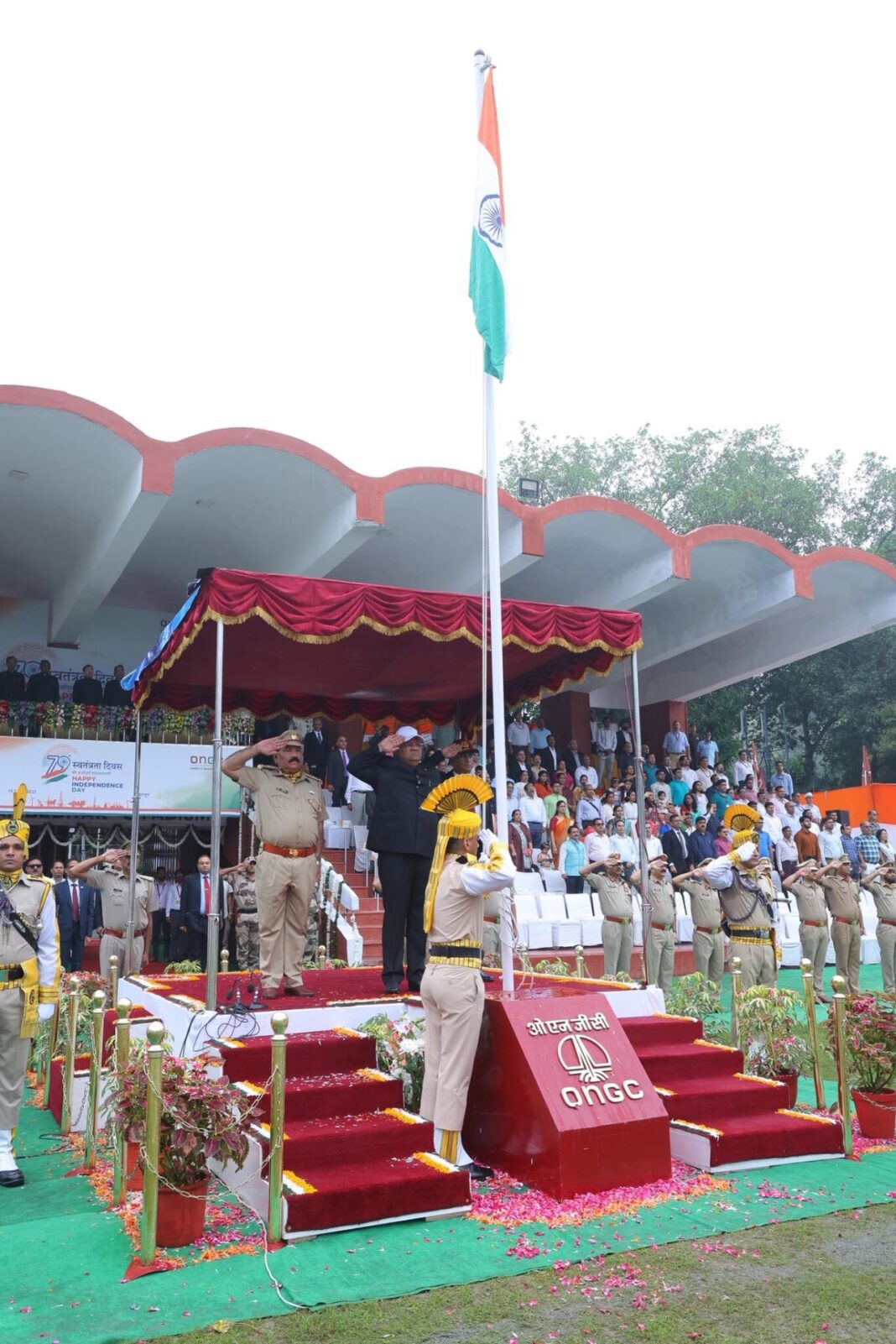 ONGC Chairman & CEO Reaffirms Commitment to India’s Growth and Energy Self-Reliance on 79th Independence Day ONGC Chairman & CEO Reaffirms Commitment to India’s Growth and Energy Self-Reliance on 79th Independence Day